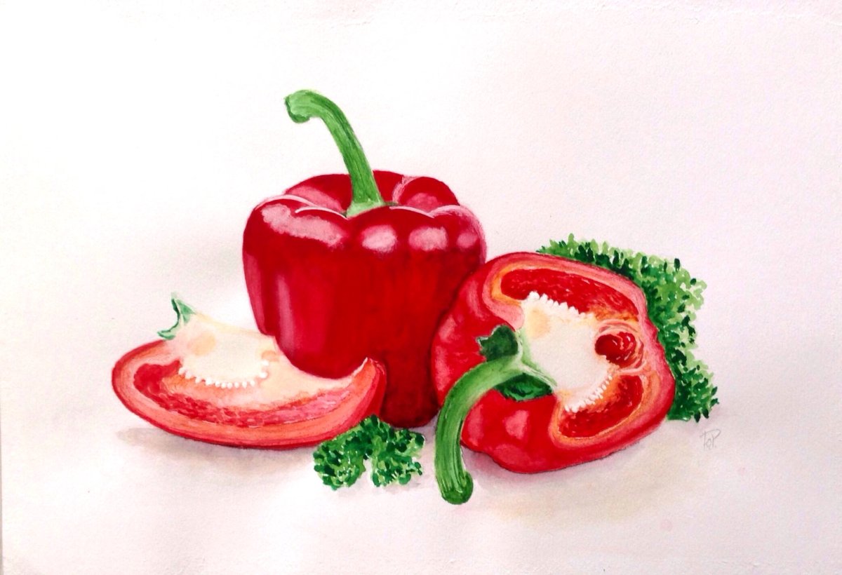 Композиция с болгарским перцем