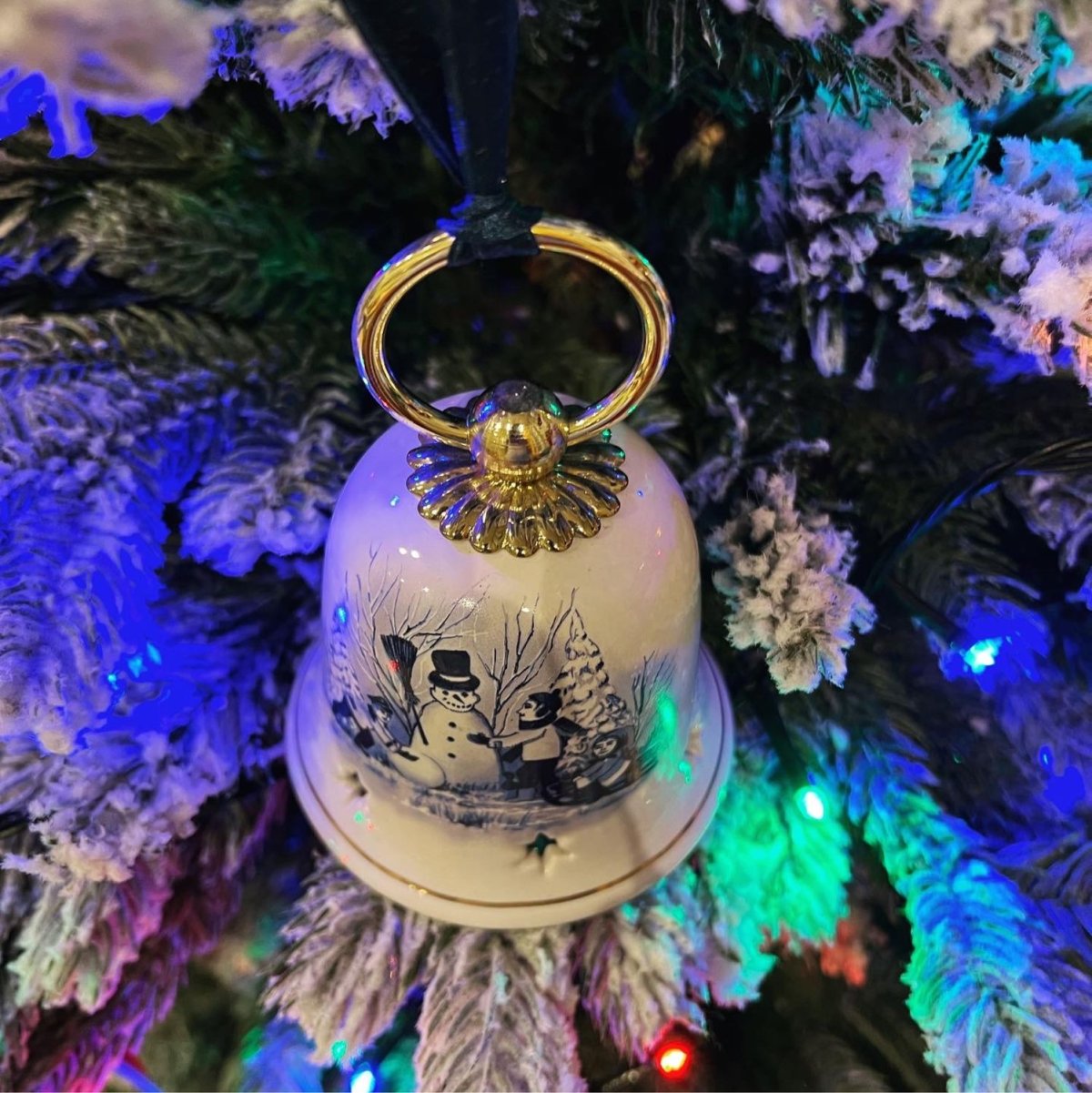 Красивые колокольчики новогодние