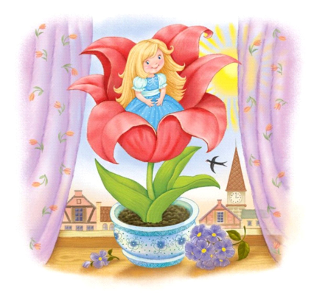 Сказки Андерсена Дюймовочка