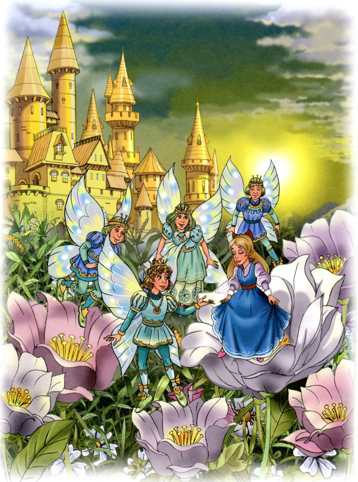 Ганс христиан Андерсен сказки иллюстрации