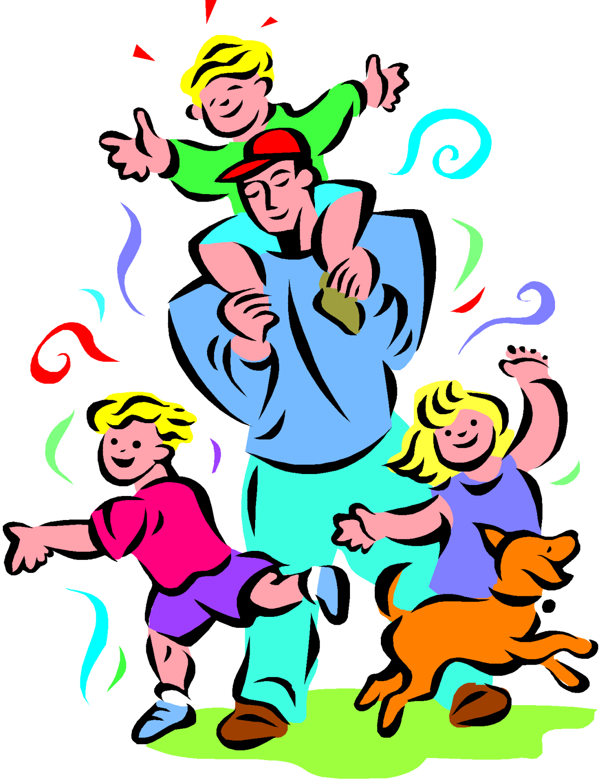 Вожатый и дети