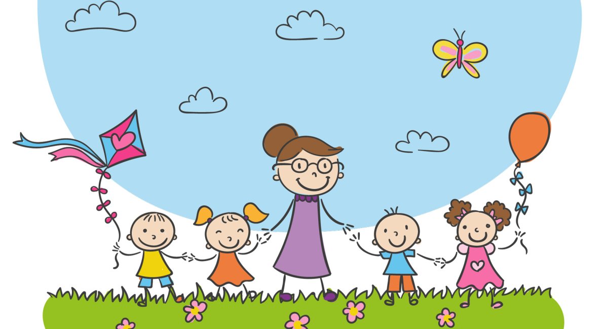 Детский сад рисунок