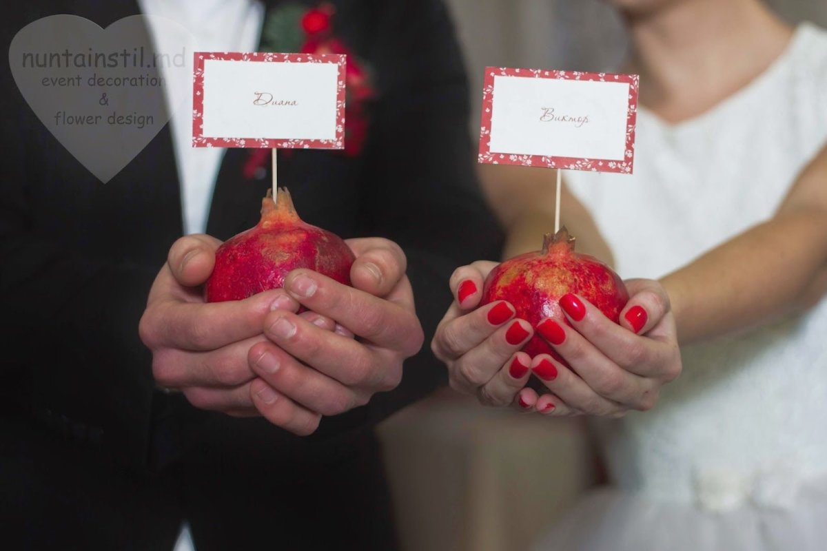 Пригласительные с гранатом