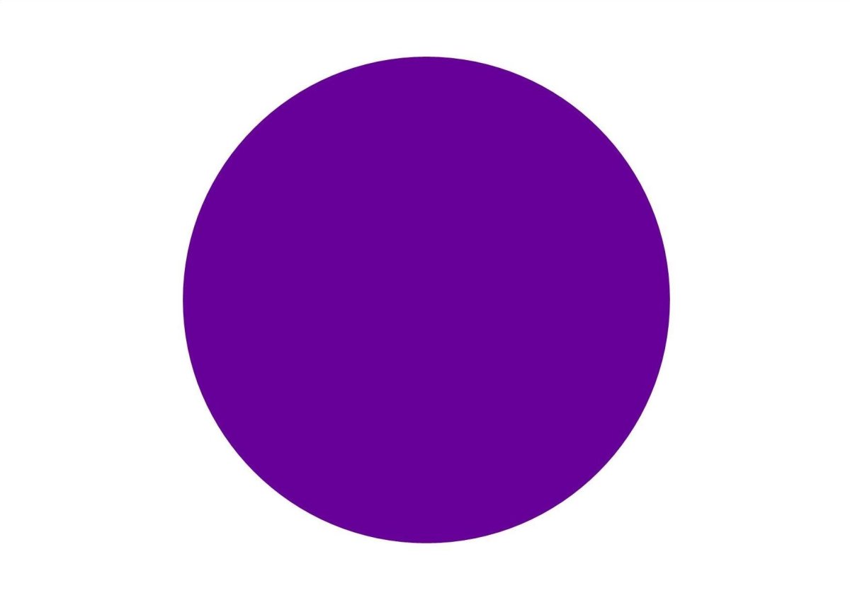 Фиолетовый кружок
