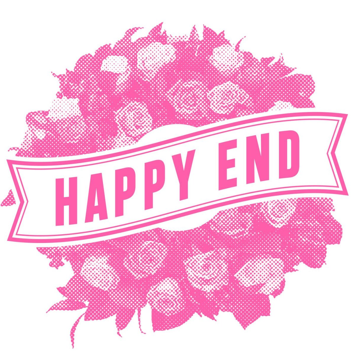 Happy end надпись