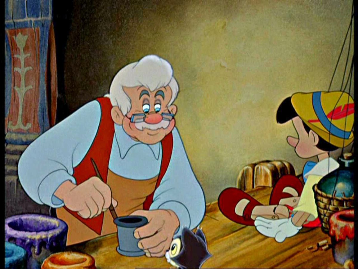 Джепетто и Пиноккио