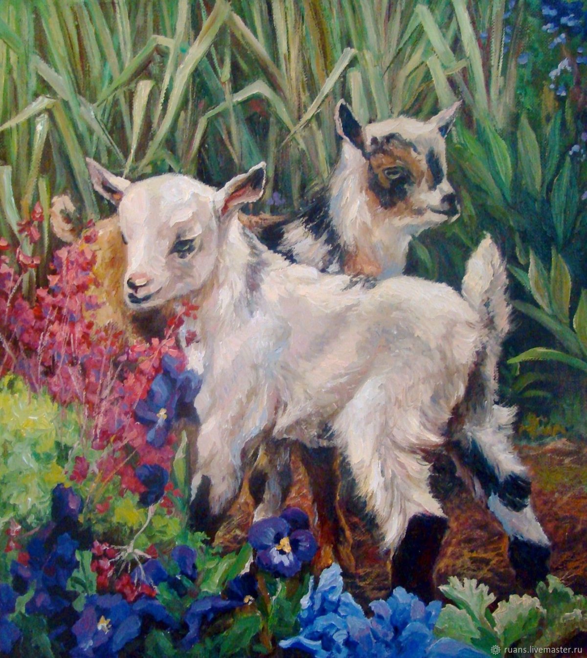 Козлы в живописи