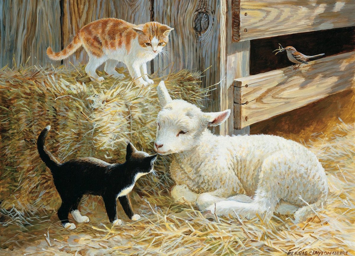 С А Веретенникова коза с козлятками