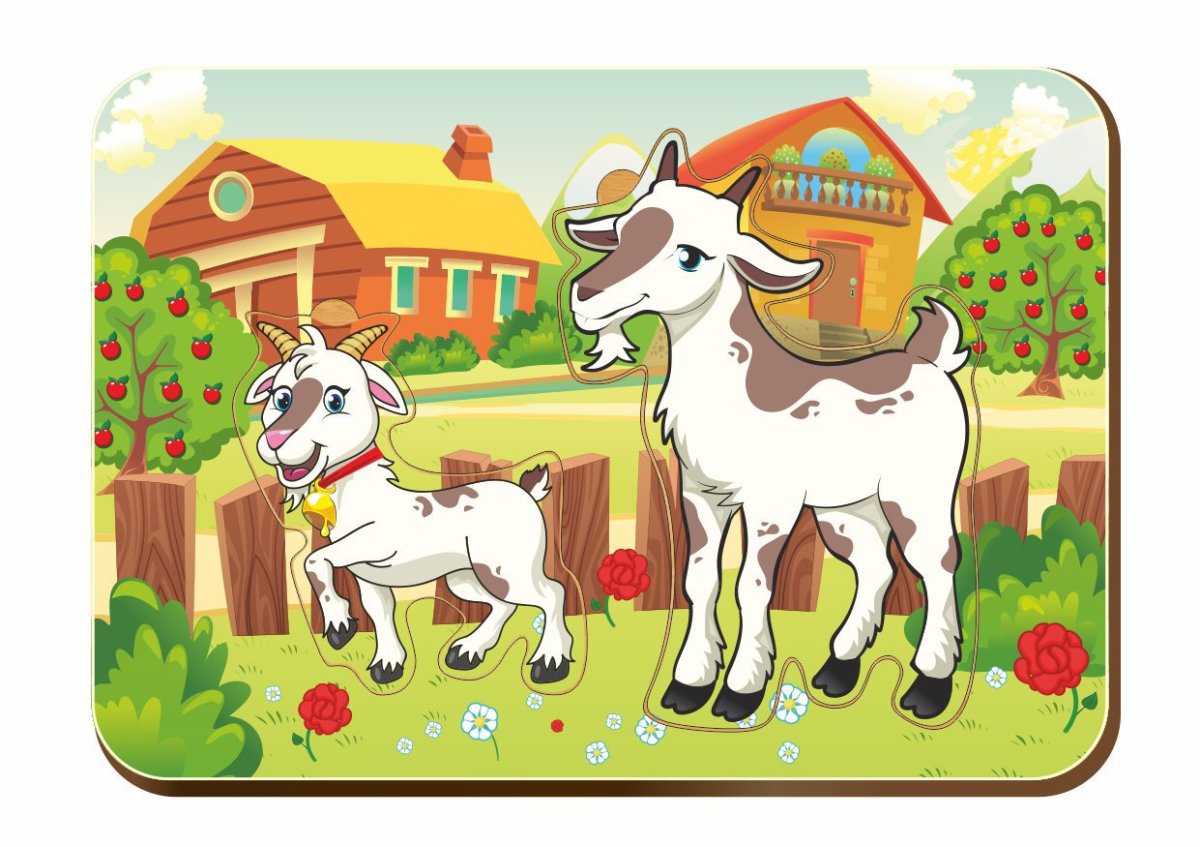 Картина коза