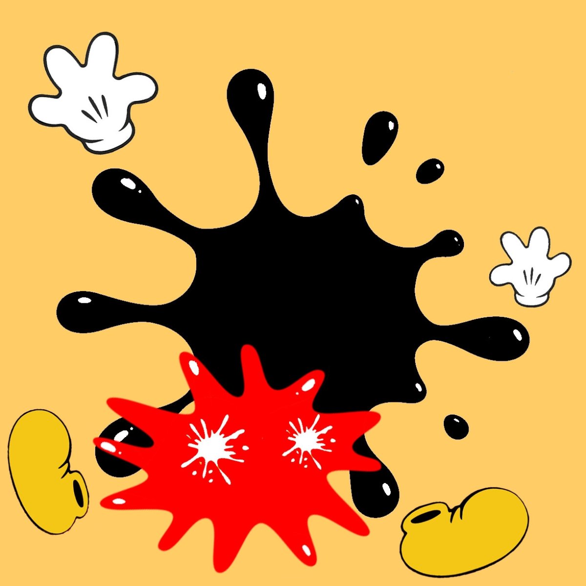 Клякса картинка для детей