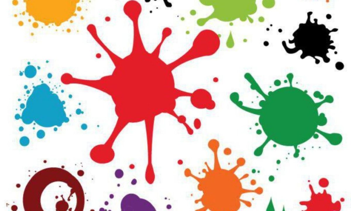 Веселые Кляксы рисование