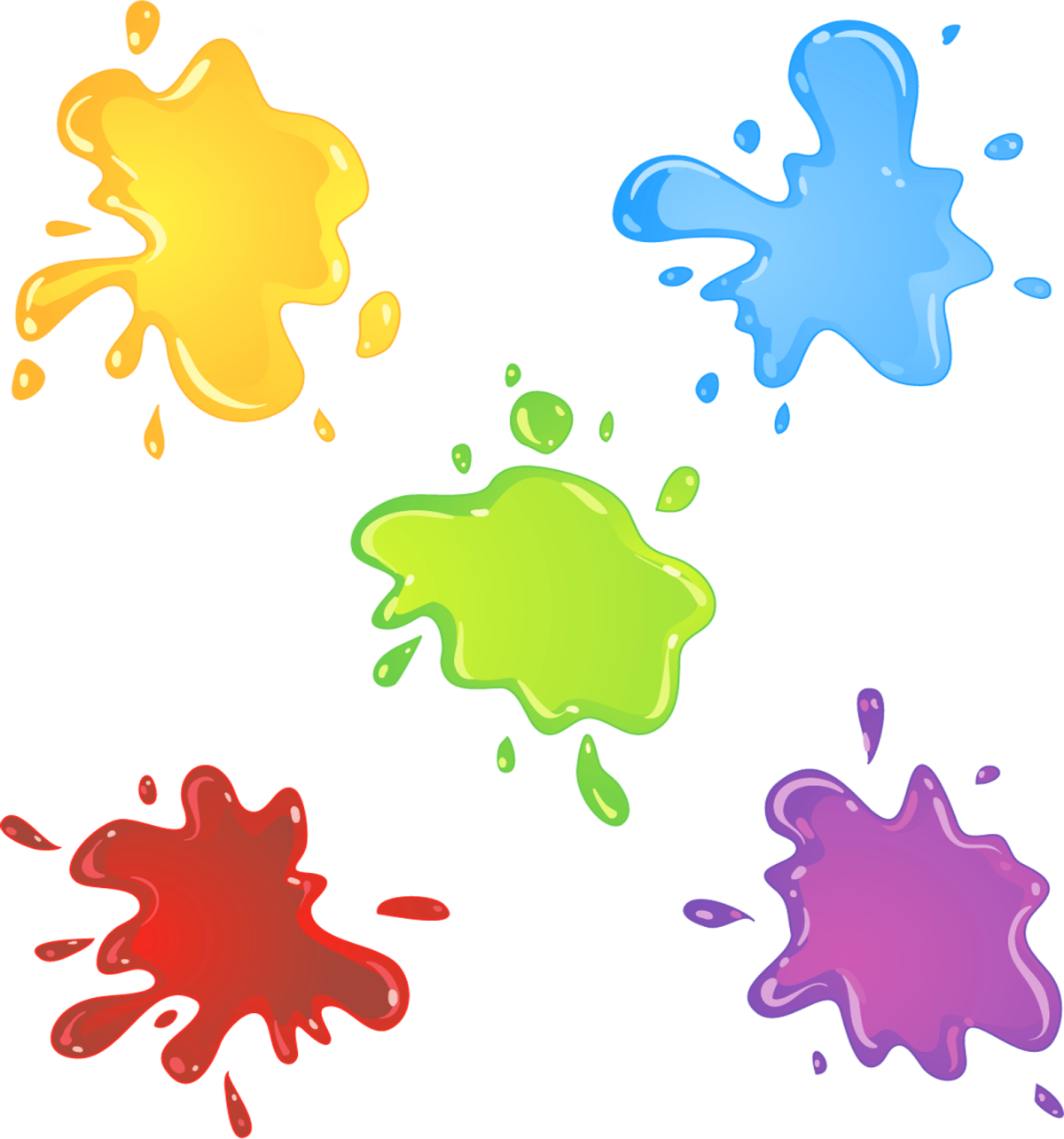 Цветные Кляксы