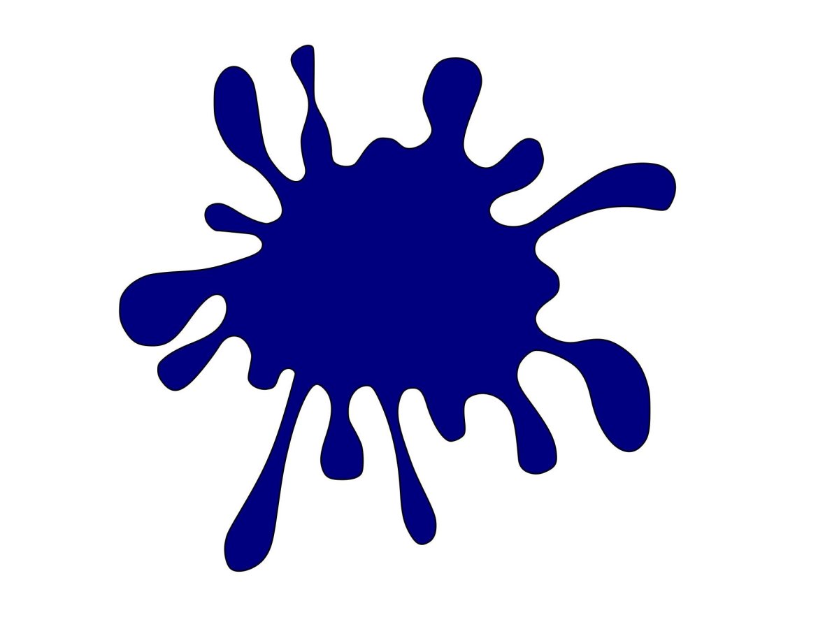 Кляксы мультяшные