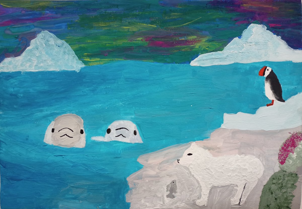 Силуэт народы севера