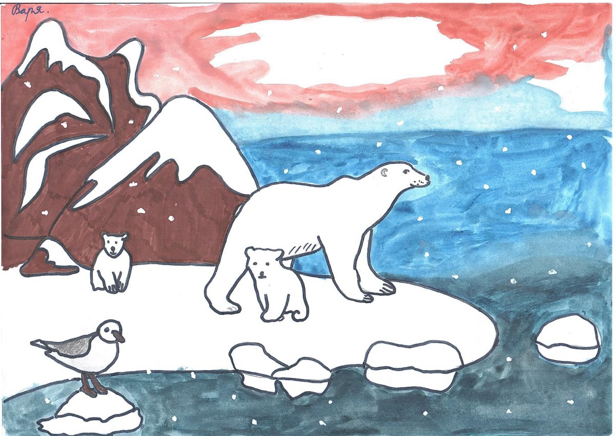 Экспедиция на ледоколе на Северный полюс для детей