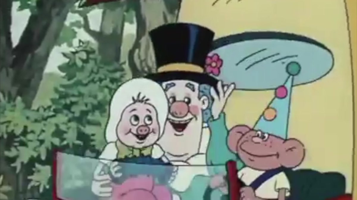 Приключения поросёнка Фунтика мультфильм