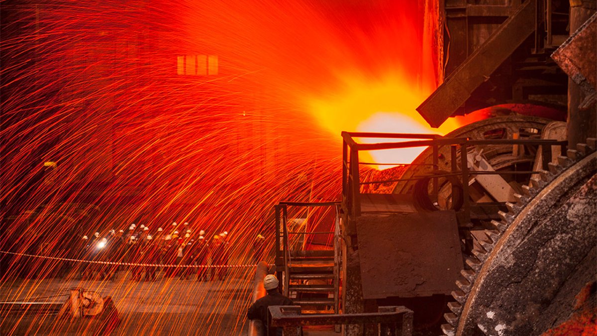 Расплавленный металл