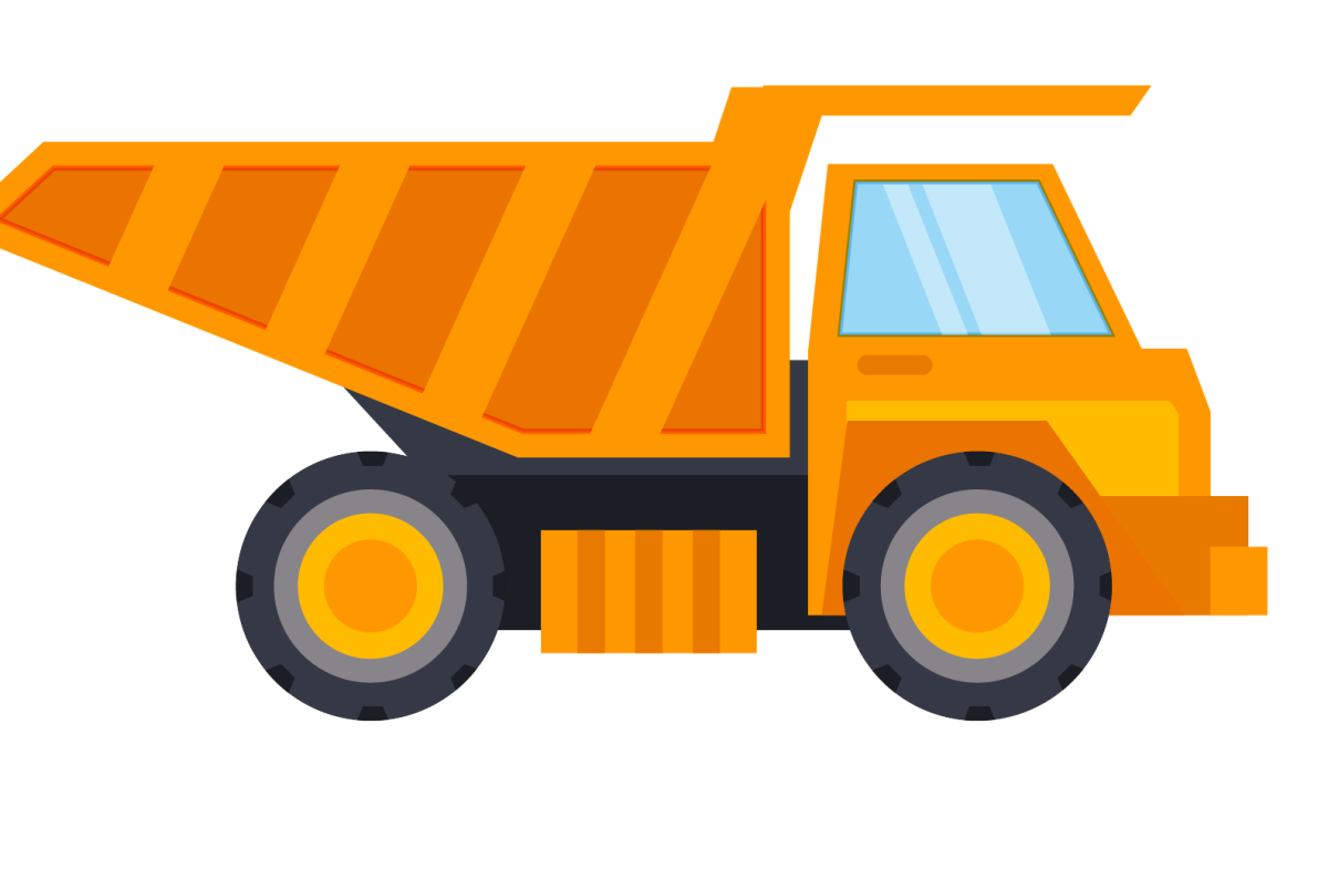 Самосвал рисунок