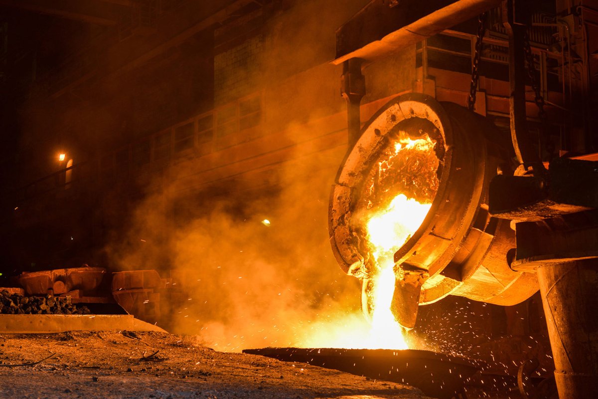 Медеплавильный цех Уралэлектромедь верхняя Пышма