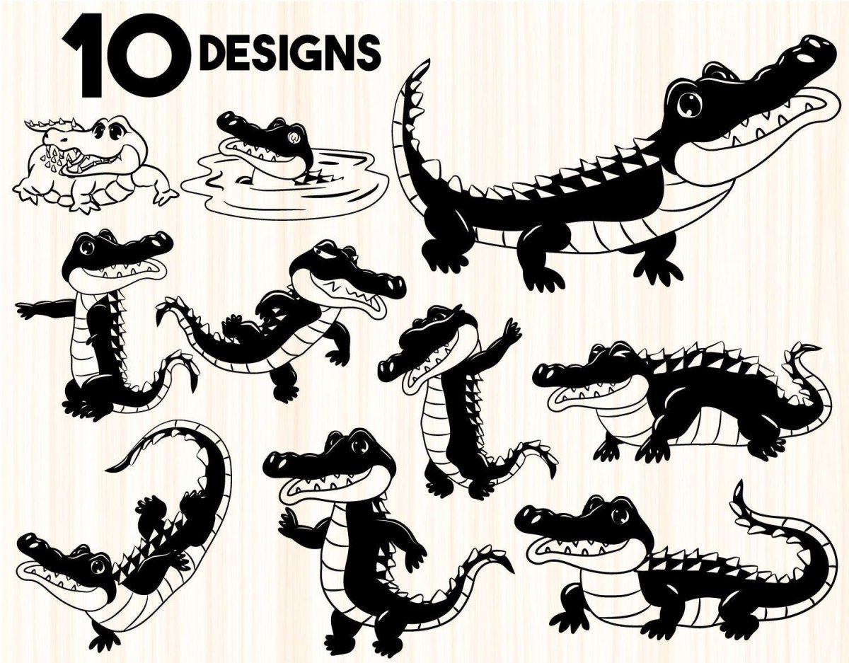 Обои на стену крокодил