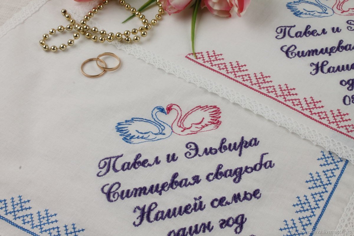 Сувениры на ситцевую свадьбу