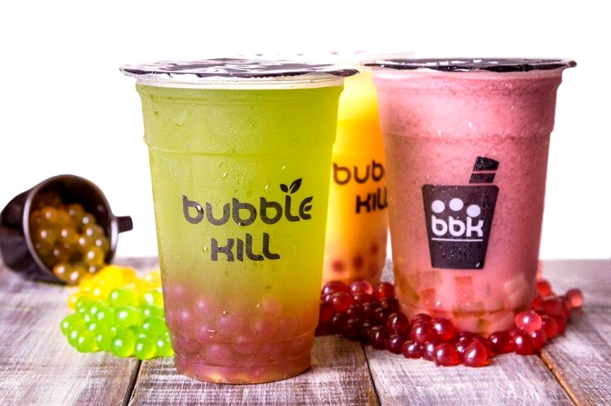 Реклама чая Bubble Tea