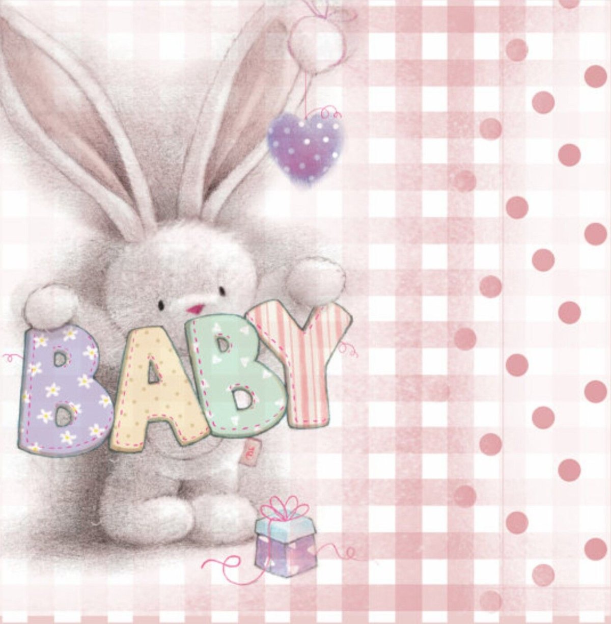 Фон с зайками