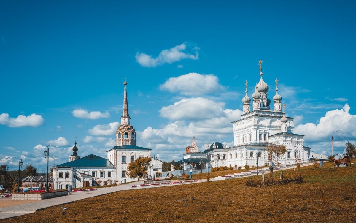 Крестовоздвиженский храм Соликамске