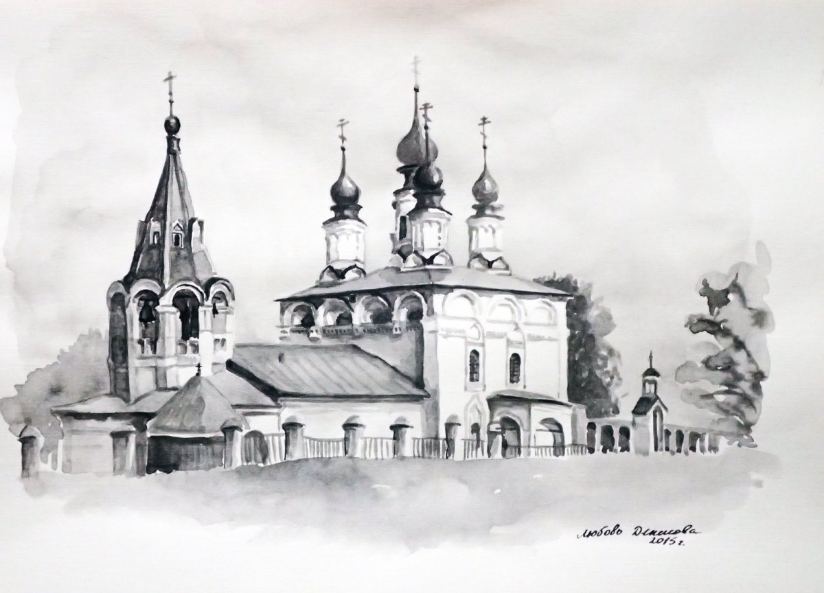 Город Соликамск Спасская Церковь