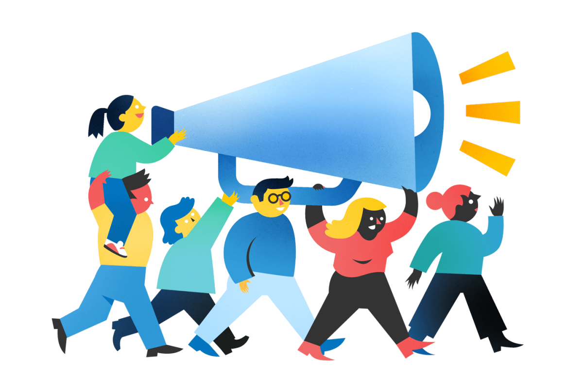 Общество иллюстрация