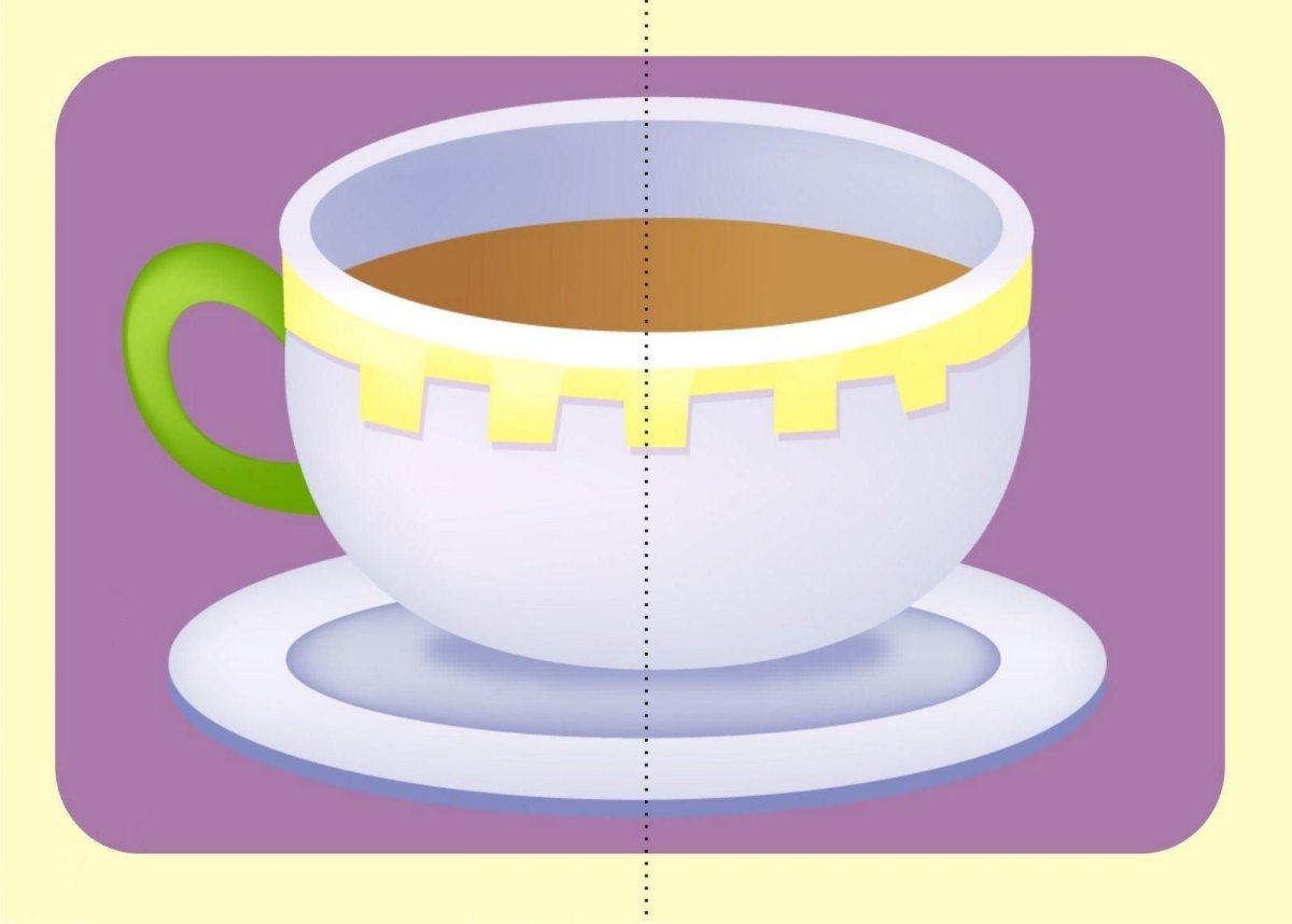 Нежная фарфоровая чашка