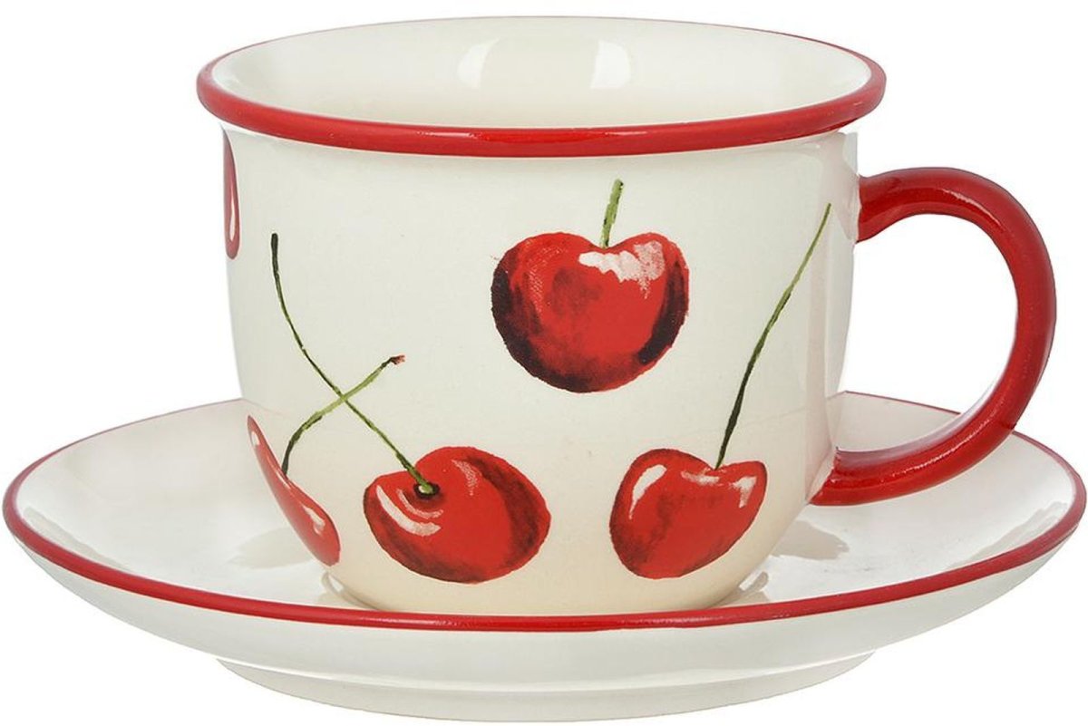 Чайная с блюдцем чашка с подсолнухом