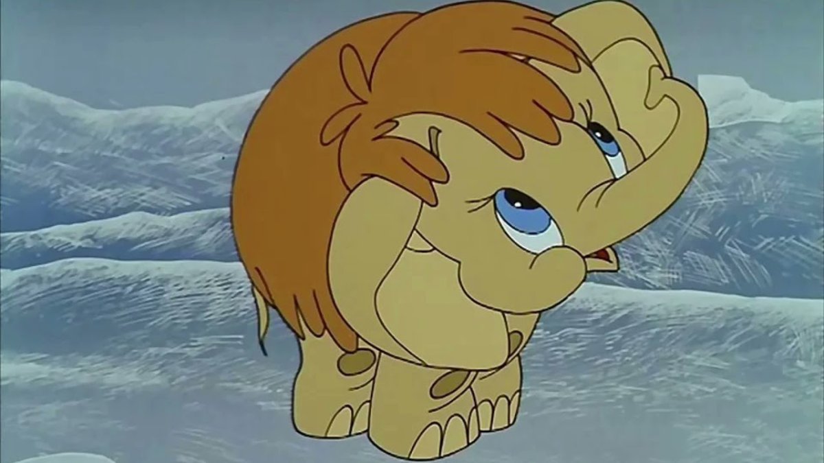 Мамонтенок мультфильм