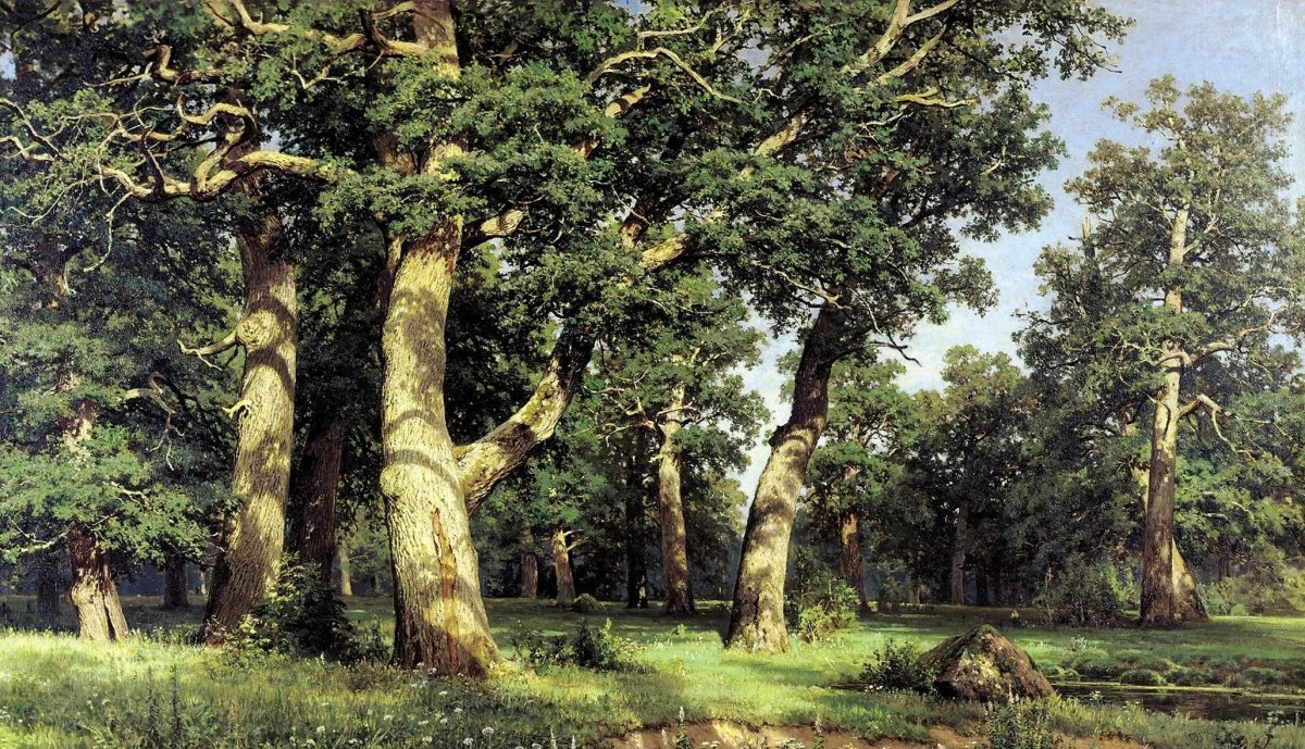 Иван Шишкин дубовая роща