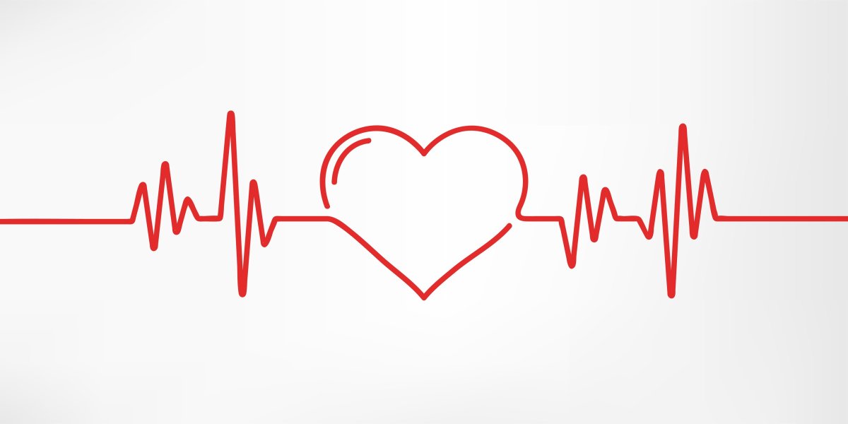 Сердце пульс вектор