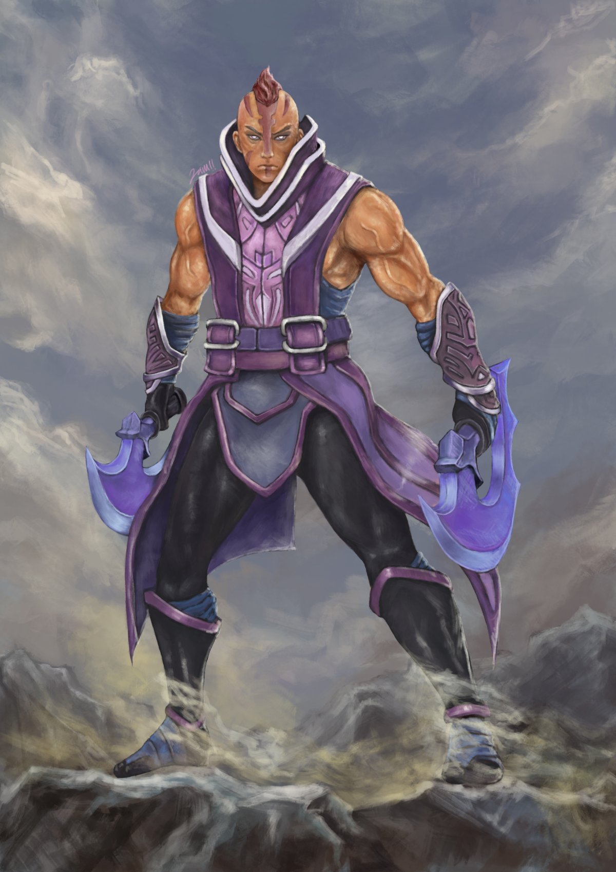 АНТИМАГ дота 2 арт