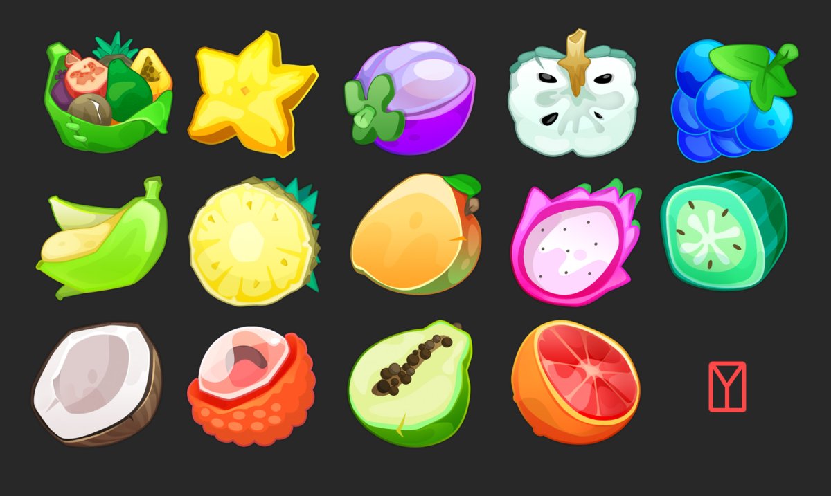 Тарелка с фруктами на столе