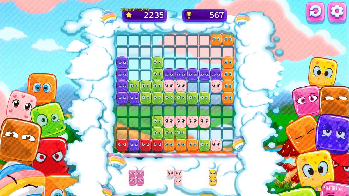 Фрукты пиксель арт