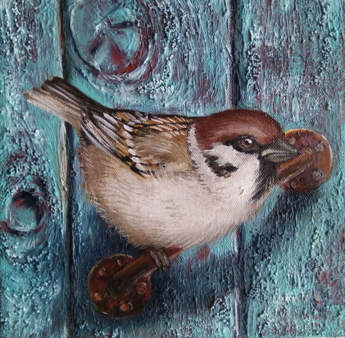 Художник Комаревцев Воробей