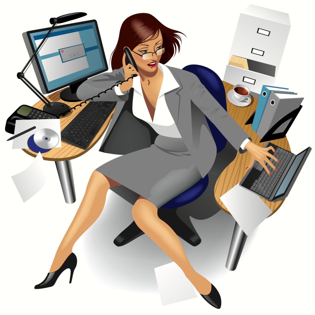 Администратор иллюстрация