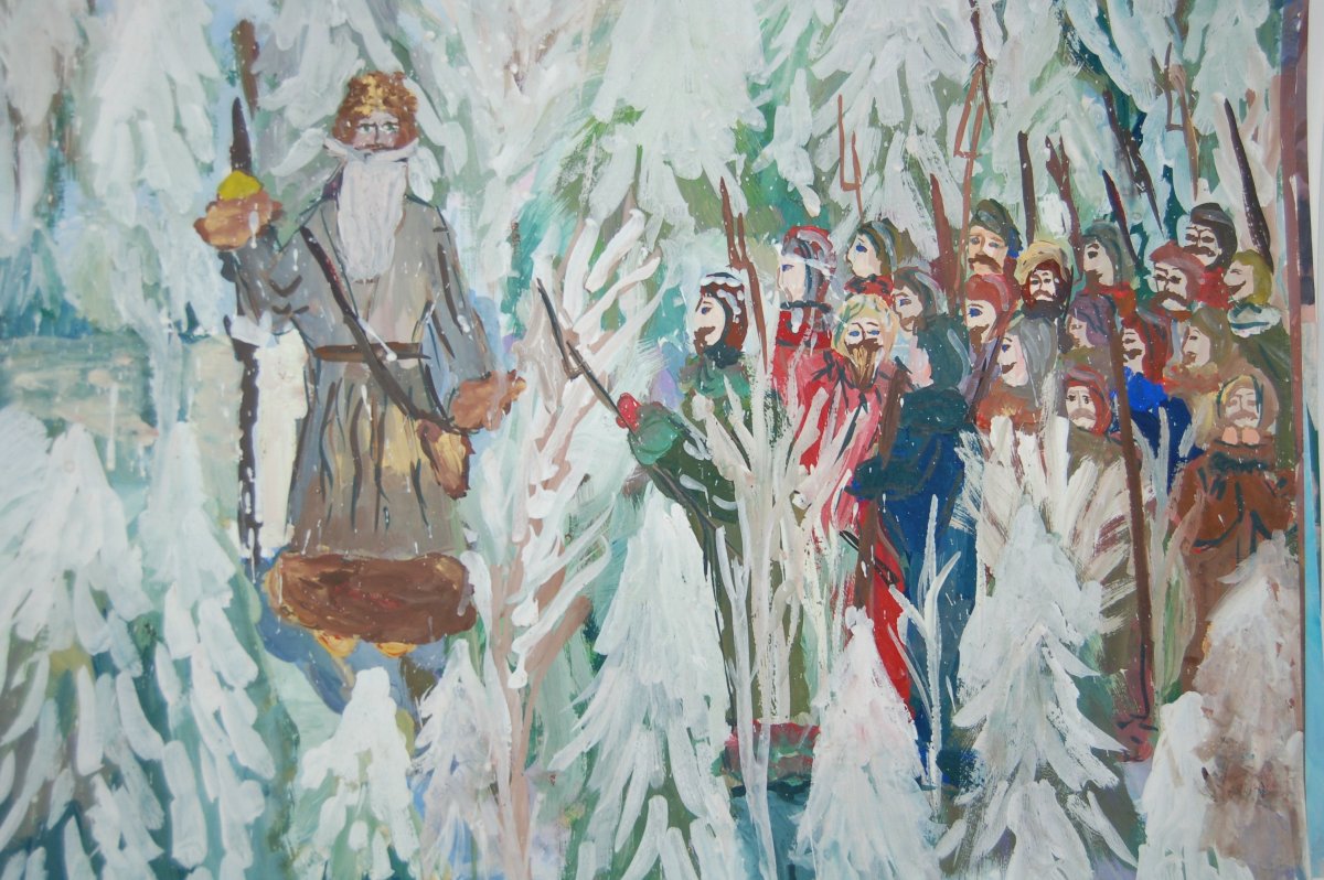 Иван Сусанин Костромской крестьянин