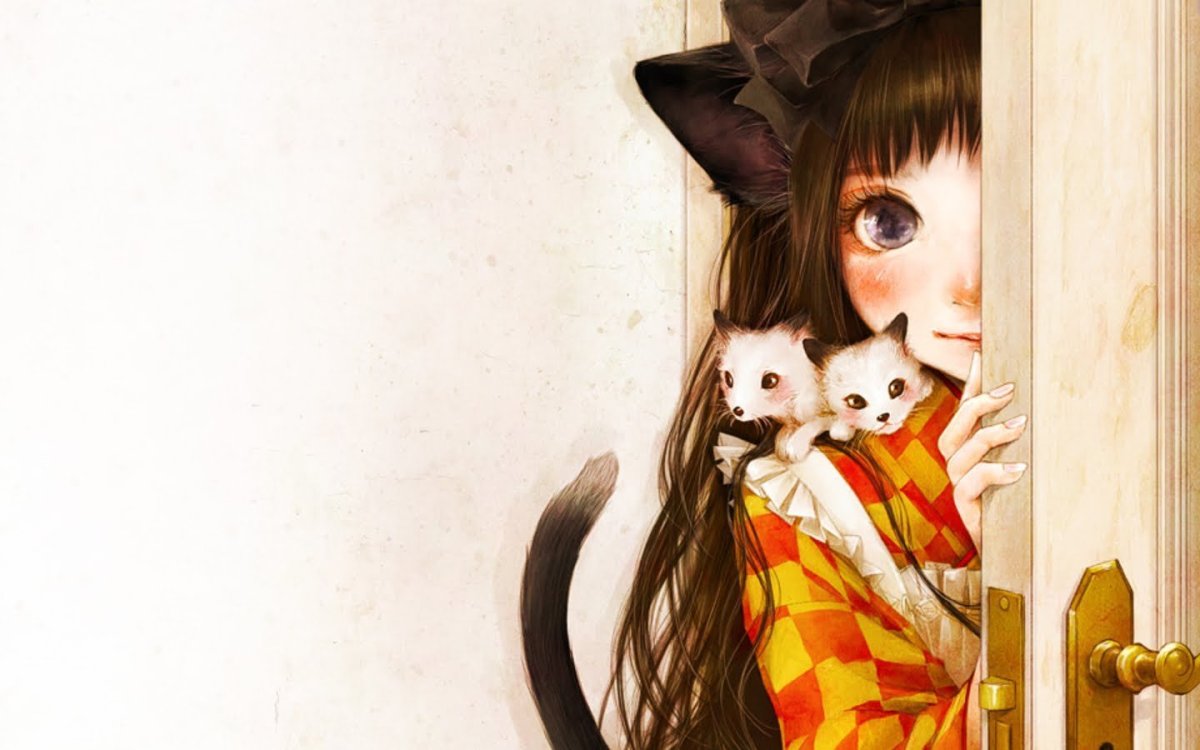 Anime кошкодевочки