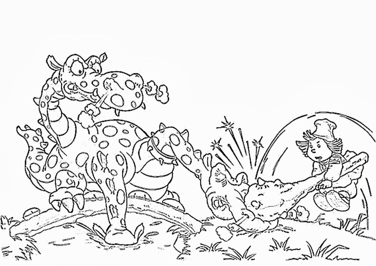 Змей Горыныч и Кощей Бессмертный