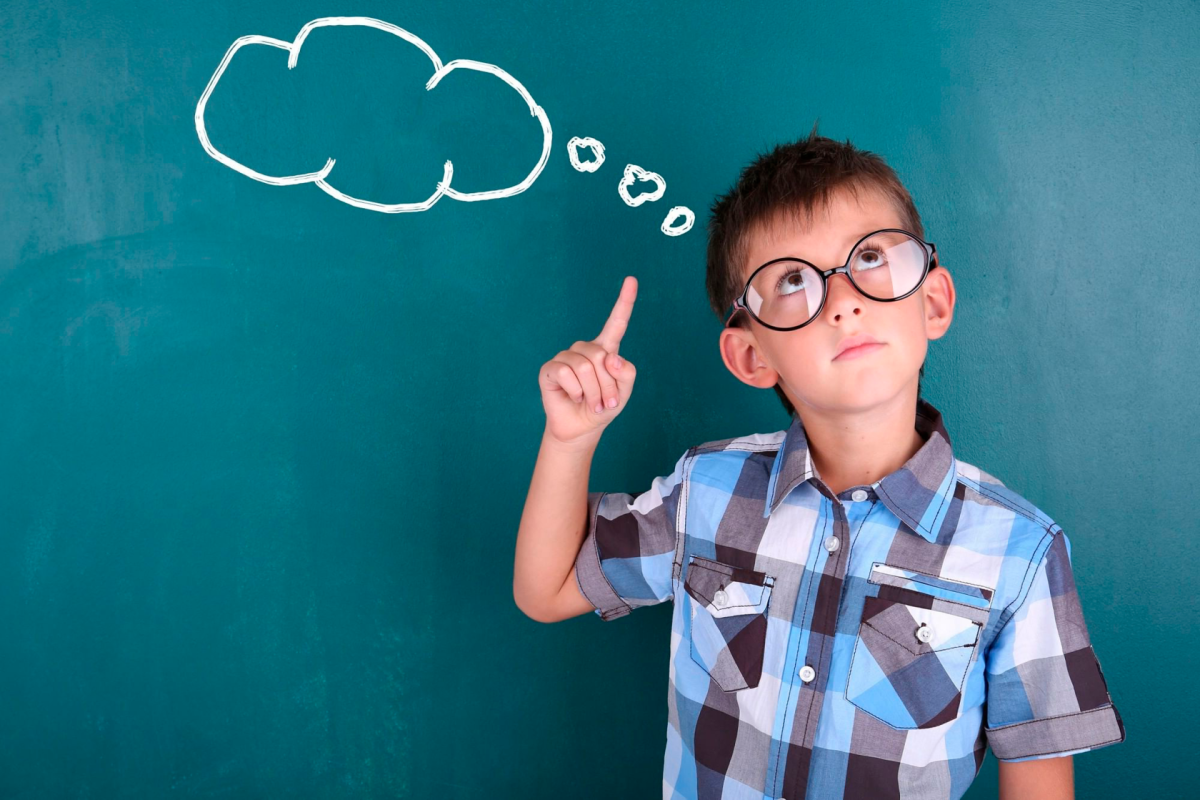 Ученик задумался