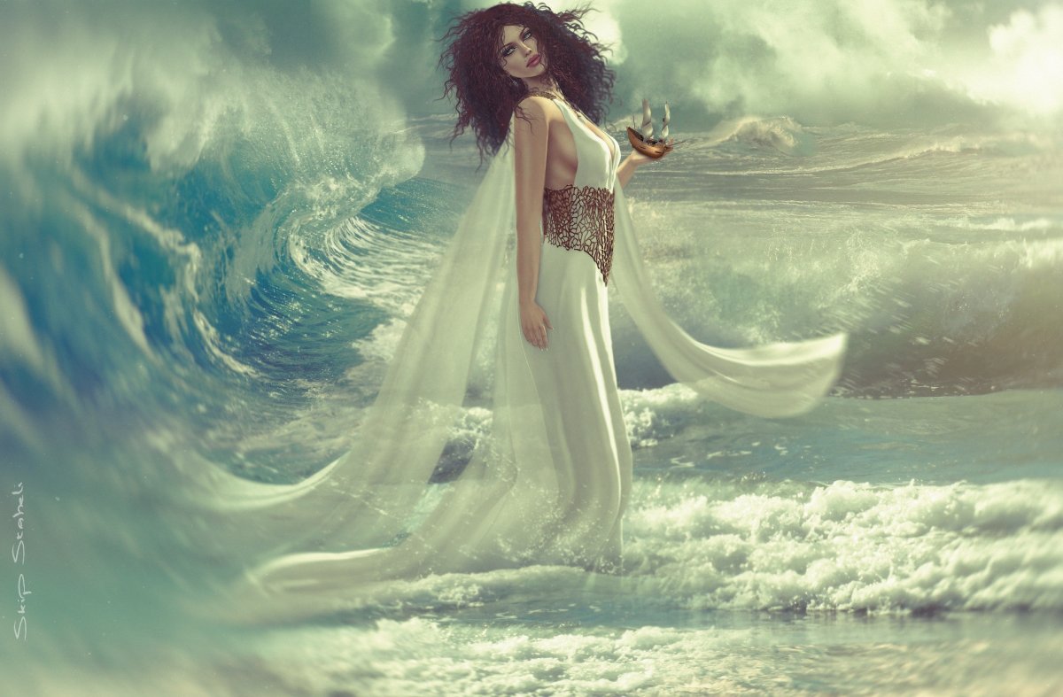 Девушка легкость