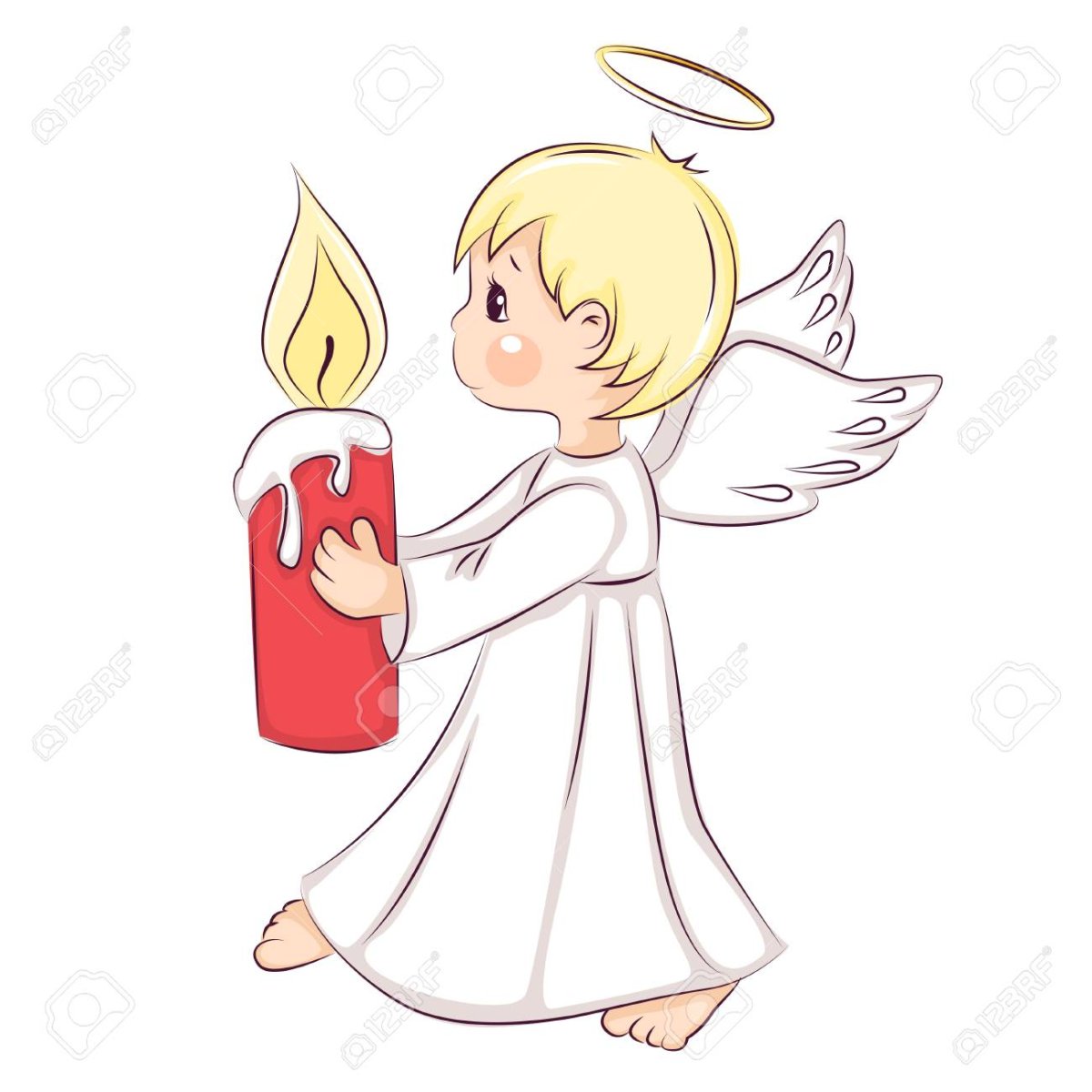 Подсвечник ангел