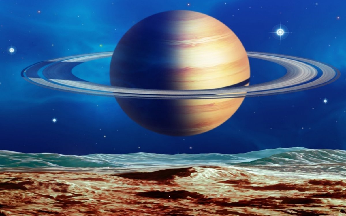 Планеты живопись