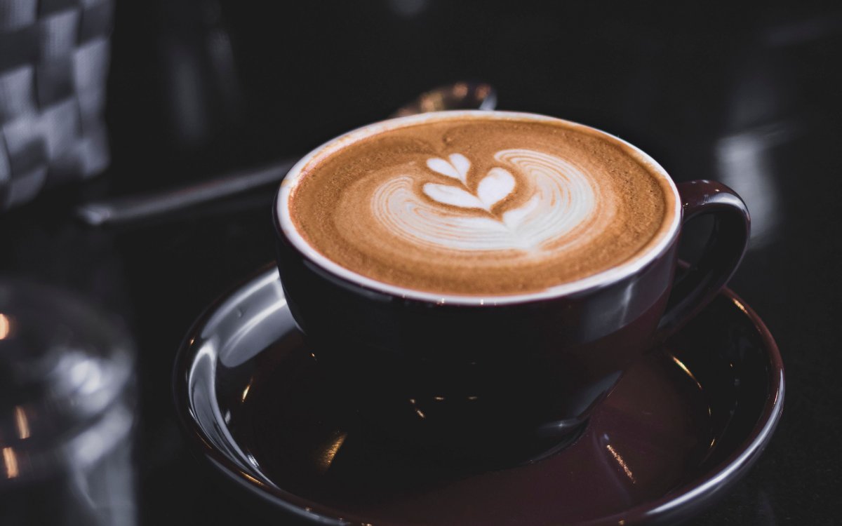 Красивый кофе