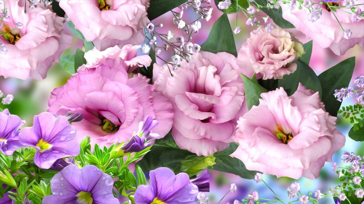 Эустома ампельная