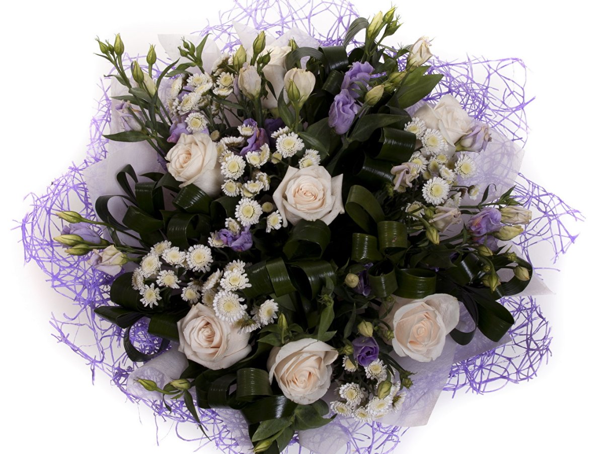 Цветы эустома букет